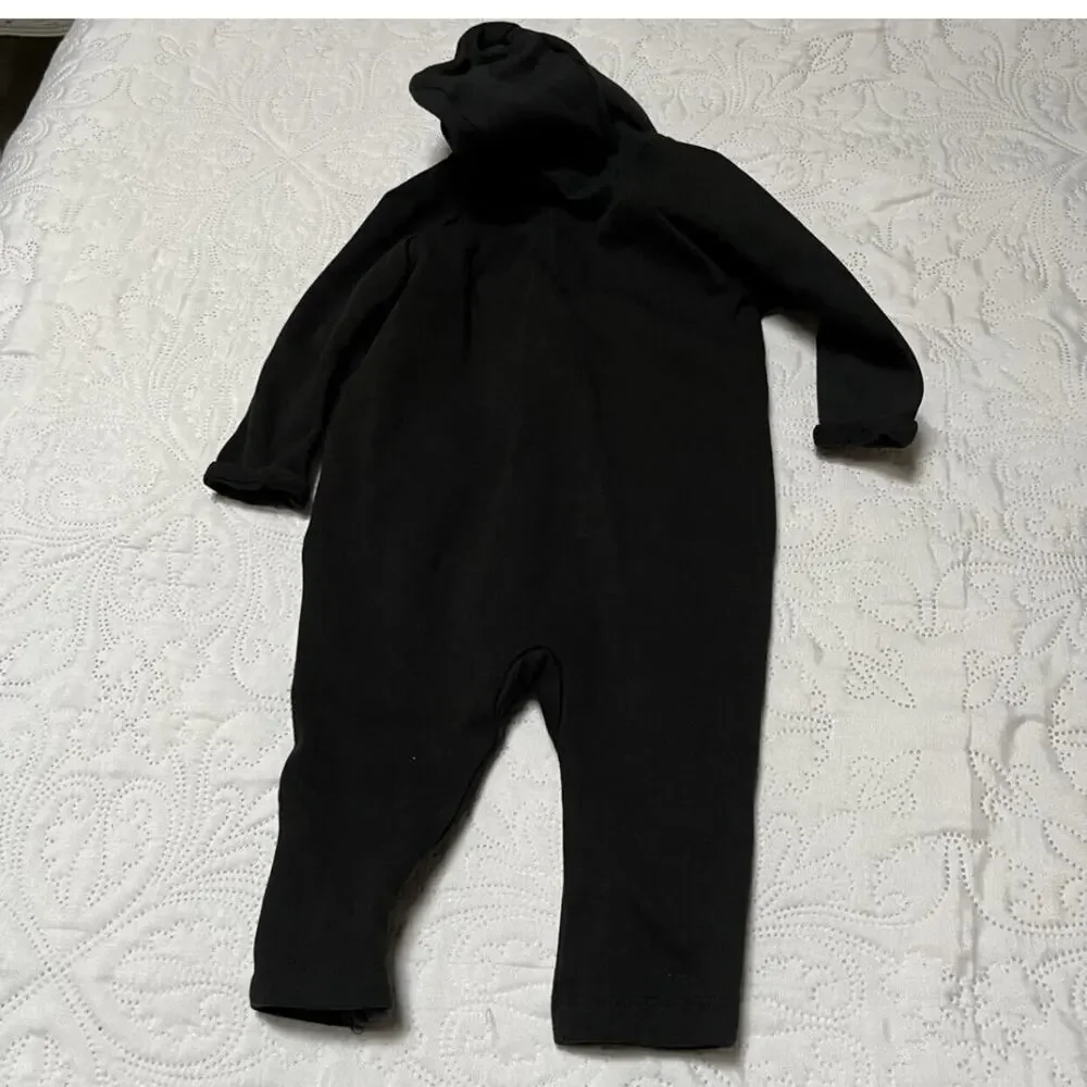 Gap Fit Hooded Romper Size 6-12m